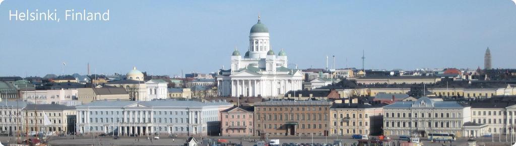 Day 5 Day 6 Day 7 Day 8 HELSINKI Depart by ferry for Helsinki (c. 2.5 hrs) on board Arrive in Helsinki and check in to the hotel Helsinki is a modern city, with handsome streets and boulevards.
