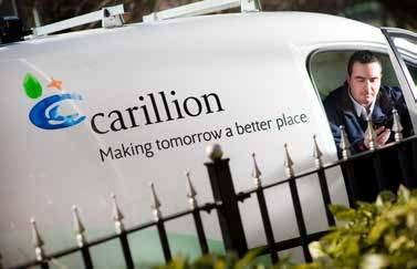All of Carillion s commercial vehicles must be branded in the manner shown unless specific written permission to do otherwise has