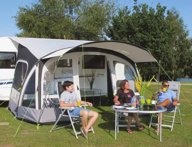 As its name suggests, the Fiesta Pro uses our exclusive Weathershield Pro material in combination with our patented inflation system to make one of the most desirable awnings on the market - the