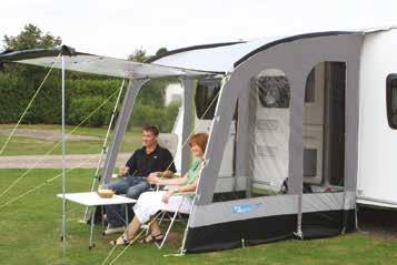 The 260 can fulfil the needs of the weekend or touring caravanner but could equally suffice for longer holidays.