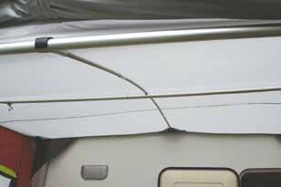 caravan surface. There are four holes each side of the awning. Limpets come in a pack of eight.