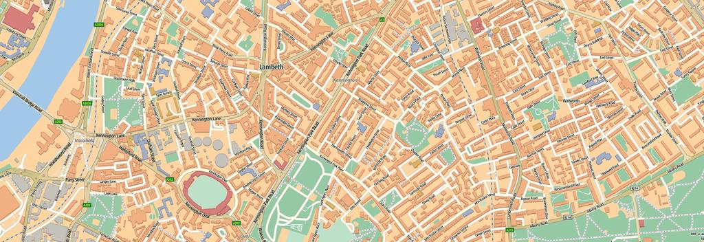 2D CITY MAPS VIEWING CITIES IN GREATER DETAIL TomTom developed the 2D City Map product to meet the growing demand for more visual details in the navigable map.