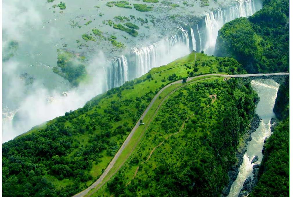 About Zambia 1. Zambia is a landlocked country covering land mass of about 750, 000 square Km with good land scape and flat land areas and in land waters e.g. lakes and rivers including mighty Zambezi river.