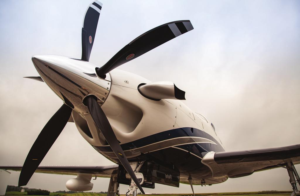 Shown with optional Hartzell 5-blade propeller.