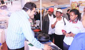 promote products and build successful partnerships in the Kenyan market Display the latest products, services and technologies to a professional segment and in the