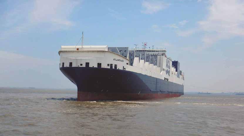 FLEET DEVELOPMENT Welcome to Atlantic Sea ACL s third of five new G4 vessels is delivered Last 30th of June, Atlantic Container Line took delivery of the Atlantic Sea, the third G4-generation vessel