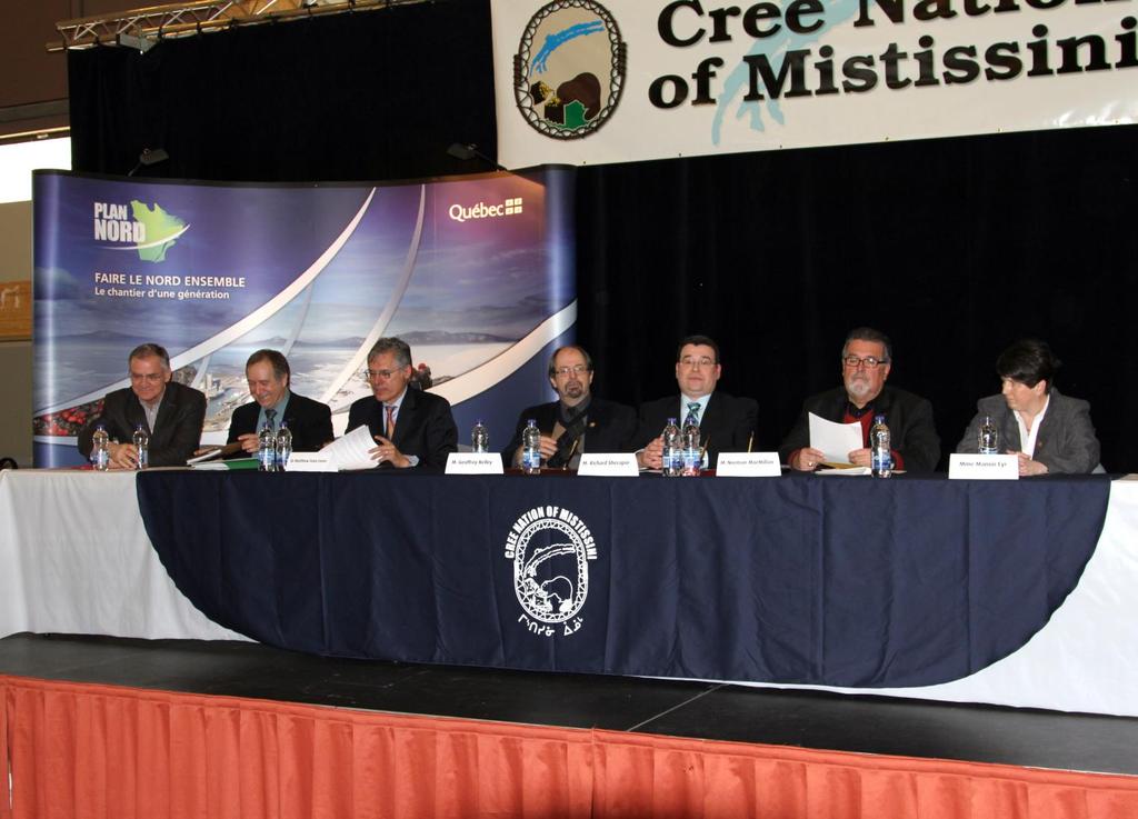 agreement for the participation of the Crees of Mistissini in