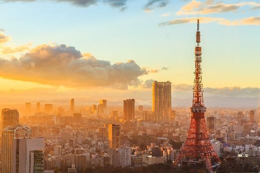 Itinerary A Week in Japan Days 1-2: Tokyo Fly overnight to Tokyo, the capital of Japan, and on arrival, transfer approximately 1.5 hours to your hotel.