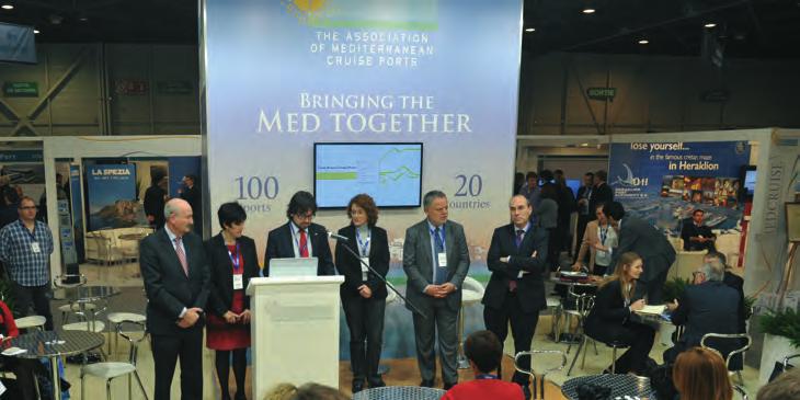 MedCruise News Bringing the Med together MedCruise Pavilion at Seatrade Med, the biggest yet The MedCruise pavilion, centre-stage at the 2014 Seatrade Med Cruise Convention will be the association s