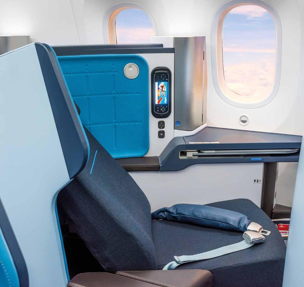 The best of KLM between Amsterdam and India Customers travelling to Delhi and Mumbai can enjoy a new travel experience. World Business Class, privacy, comfort and personal attention.