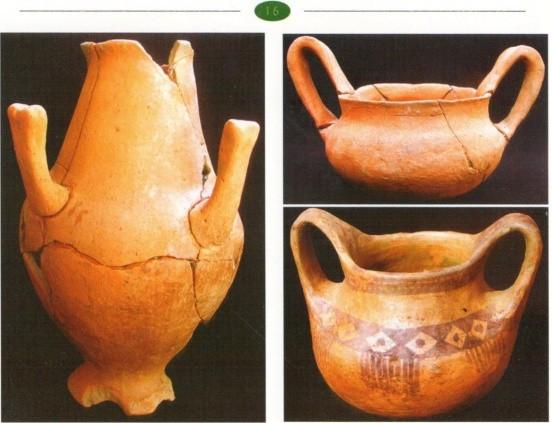 Pottery of different time periods found on the surface shows clear indication of the