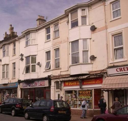 Figure 5.36 - Poor quality building frontages on High Street, Sandown 5.9.