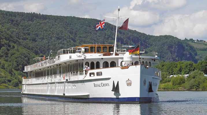 ms royal crown - river cruising at its best We are delighted to have chartered the MS Royal Crown for a series of river cruises in 2018.