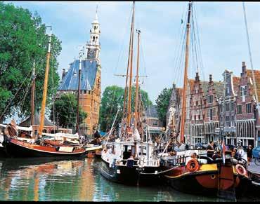 During our voyage aboard the wonderfully comfortable MS Royal Crown, we will explore the countryside in some depth, visiting the magnificent flower Haarlem Keukenhof The Hague Delft Rotterdam Veere