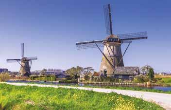 Our journey continues on to the famous windmills at Kinderdijk and includes a relaxing afternoon in Dordrecht. We also visit Southern Zeeland s charming and lesser known ports of Veere and Middleburg.