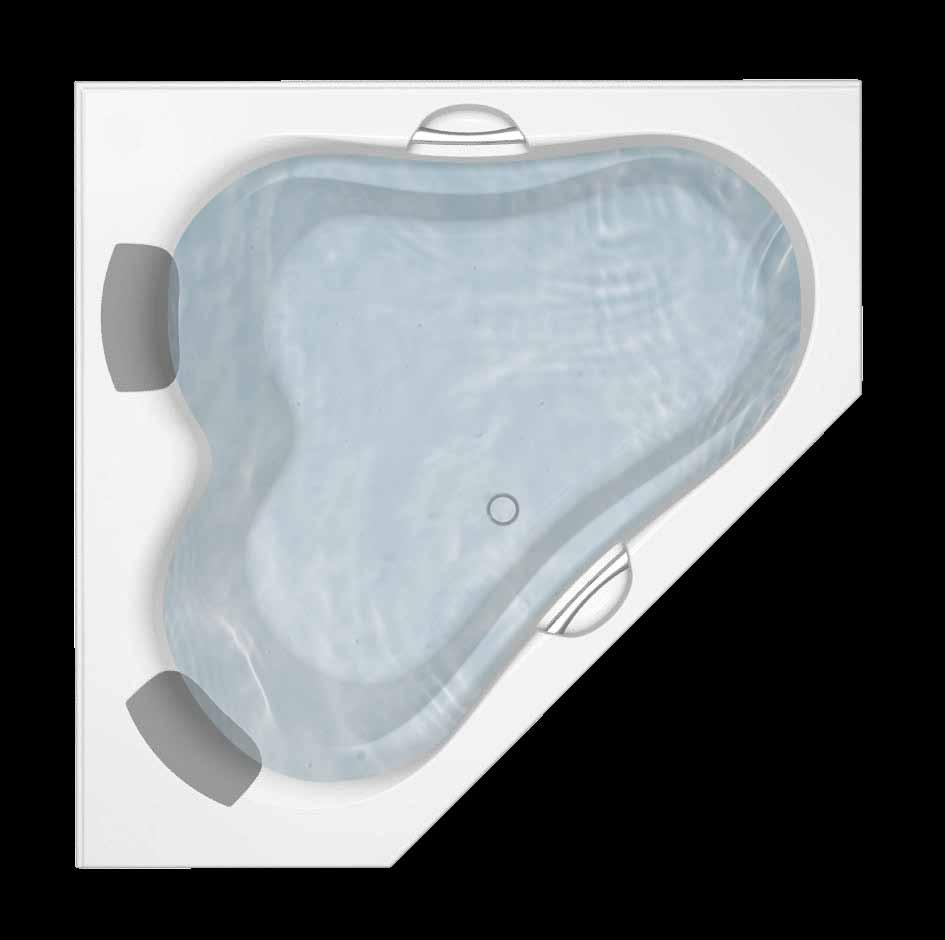 Optional upgrades on steel baths Sure Step Caroma Sure Step is an optional feature that creates a slip resistant base for additional safety.