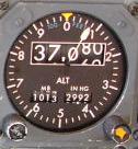 Slide 19 BASIC ALTIMETER INSTRUMENT ALTIMETER INSTRUMENT The basic altimeter, also known as the barometric altimeter, is used to determine changes in air pressure that occur as the aircraft's