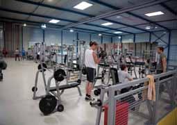 fitnees and gym with climbing hall just opposite from the hotel ) in order to make your