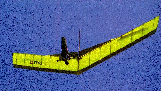preliminary design of a new concept hang glider with a rigid wing is presented.
