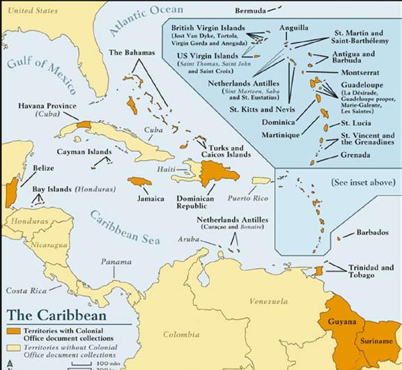 on 1838 How many islands are located in the Caribbean Sea? There are approximately 7000 islands in the Caribbean Sea.