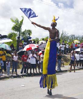 Festivals Barbados Crop Over Carnival takes place during late