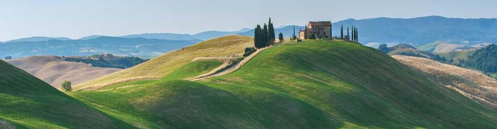 ITALY SMALL GROUP TOURING TUSCAN TREATS A rich tapestry of idyllic countryside, beautiful architecture and delectable food.