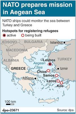Irregular Migration Failed or failing states in the neihgborhood EU - FRONTEX NATO involvement to