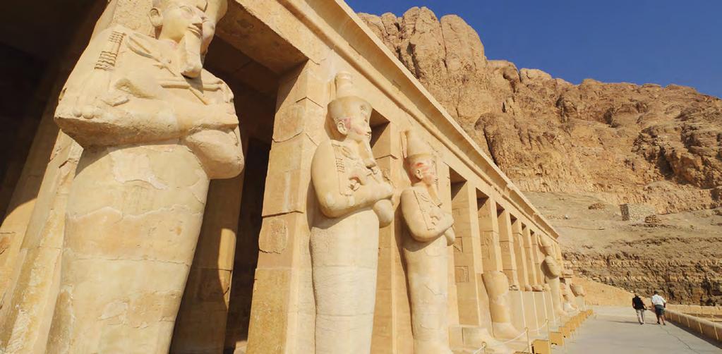 Greece & Egypt Greek Island & Nile Cruise 13 Days from $2863-Land Only, 2 Nights Athens, 4-Day Greek Island Cruise, 3 Nights Cairo & 4-Day Nile Cruise Memorial Temple of Hatshepsut, Luxor, Egypt DAY
