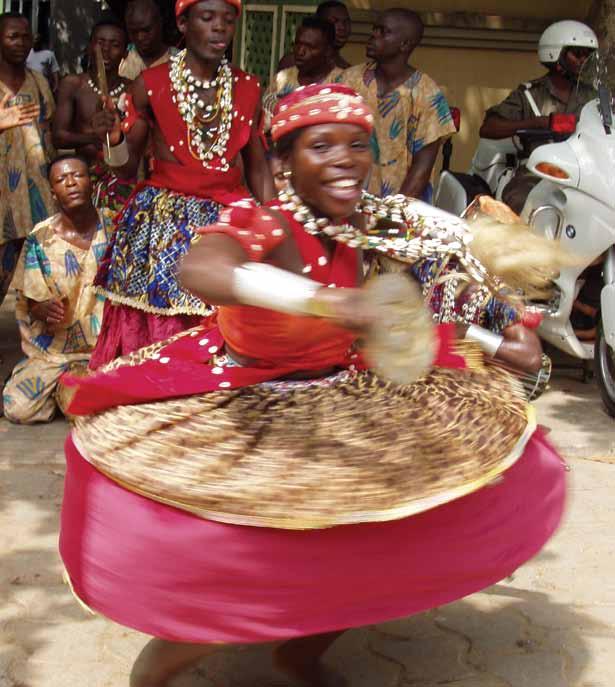 Traditional dance performance in Porto-Novo, Benin GENERAL INFORMATION Payment Schedule: A deposit of 10% of the trip cost (per person) is required to reserve your space on the tour.