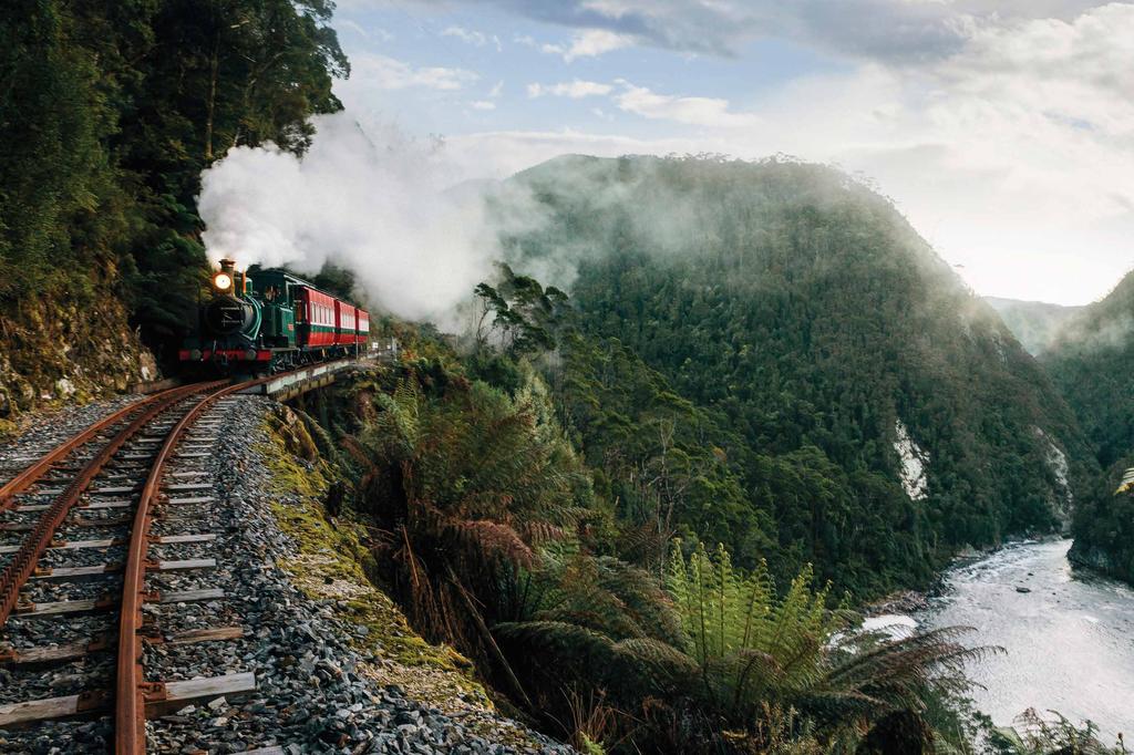 TASMANIA By Rail, road and river Including