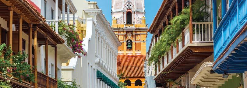 PROGRAM HIGHLIGHTS 5 ųŷ Ų See Havana, the capital of the once-forbidden island of Cuba; brush up on Spanish military history in Cartagena; traverse the Panama Canal, one of the Seven Wonders of the