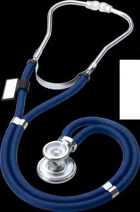 As the most versatile model on the market, this classic design allows healthcare professionals to assess adult, pediatric, and infant patients using just one stethoscope.