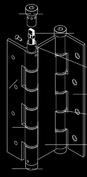 the torsion laminar spring twists in the opposite direction to the other Dimensional Information: All measurements in mm Model DA18 DA18 DA18 DA18 DA18 SS, S ZP A E AA A 1 1 11 96 157