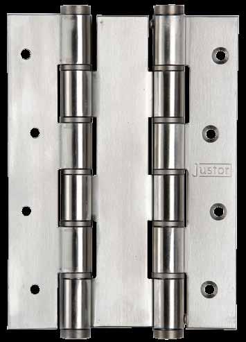 Spring Hinge DA18 Functional Data, Zinc, 4 & 16 No need for unsightly door closers or expensive pivot kits, the DA18 Double Action Spring Hinge is sleek, stylish and simple.