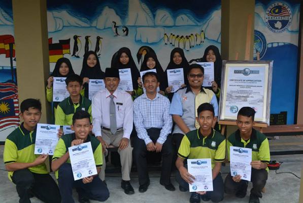 December, members of Science and Mathematics Club from Sekolah Menengah Agama Johor Bahru (SMKA JB) has