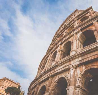 Overnight Day 2: Breakfast at your hotel. In the morning, meet your English-speaking guide at the meeting point for a 8-hour walking tour of Rome & Colosseum. Rest of the day at leisure. Overnight.