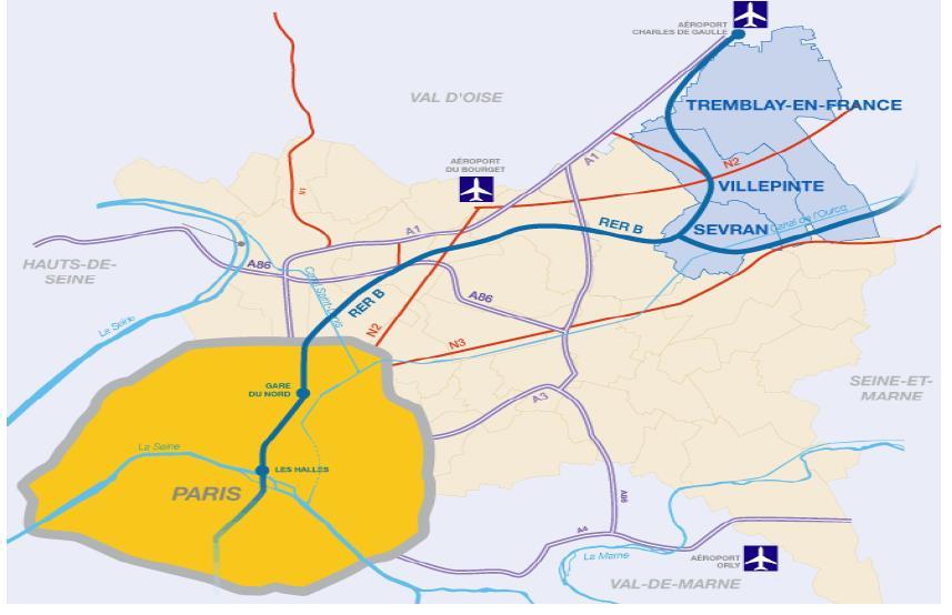 TERRES DE FRANCE AGGLOMERATION AUTHORITY The Communauté d agglomération Terres de France (Terres de France Agglomeration Authority) is a public intermunicipal cooperation body comprising the towns of