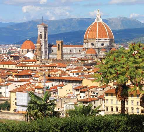 FLORENCE riatic Sea late afternoon and enjoy a walking tour of this charming town. HOTEL SAN LUCA (B,L) Thursday, July 4 LUCCA / FLORENCE Set out this morning on a full-day excursion to Florence.