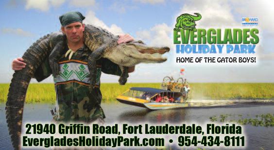 $4.00 OFF ADULT ADMISSION INCLUDING AIRBOAT TOUR Not valid with any other offer. GLOC $5.00 OFF ANY T-SHIRT Not valid with any other offer. GLOC $5.00 OFF EVERGLADES COMBO PLATTER Frog Legs & Gator Tail Not valid with any other offer.
