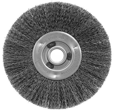 Isotemp All Purpose Crimped Wire Wheels Isotemp All Purpose Crimped Wire Wheels feature a malleable narrow face for more flexible brushing.