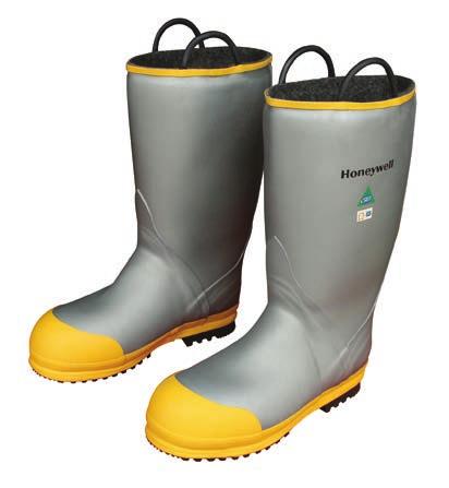 Honeywell Ranger Series Rubber Boots The lightest weight rubber boots in fire service are engineered to maximize agility and durability: Honeywell boots last.