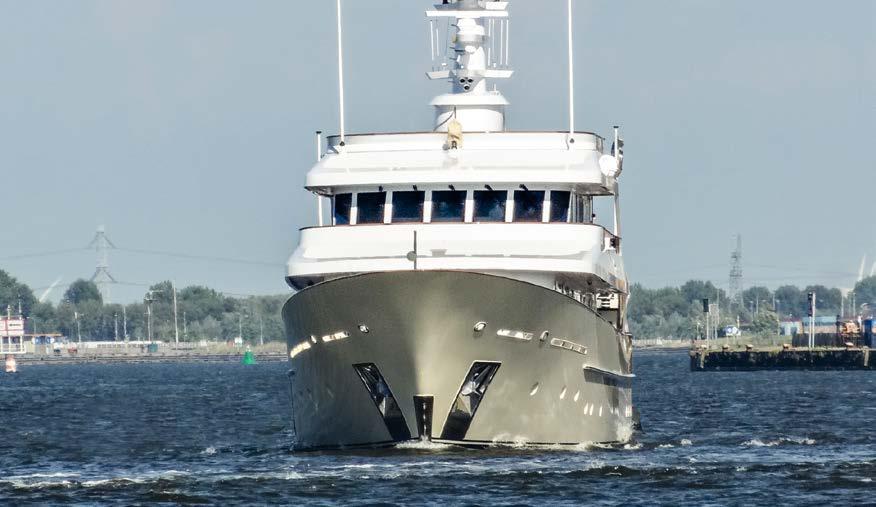 This bespoke motoryacht of premium Dutch pedigree was also built to the exacting specifications of the LY3 code and provides first-class