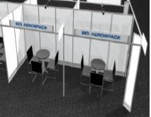 Exhibitors are welcome to bring pop-up stands, rollups and other graphics as long as they fit within the dimensions of the selected booth and do not stick out. Basic Package 6sqm 3m x 2m (9.84ft x 6.
