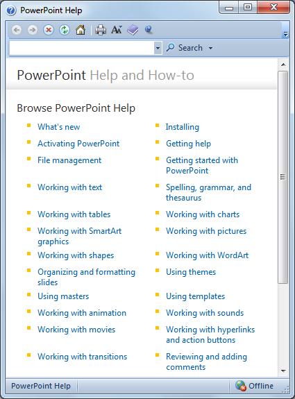 Sl.7. Pomod programa Microsoft PowerPoint Alat za uvedanje/zumiranje. Dijaloški okvir Zumiranje (Zoom) otvaramo klikom na alat na kartici Prikaz (View).