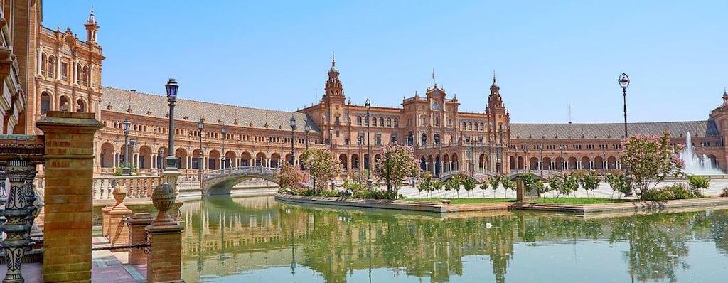 Day 20: Mon 15 Oct 2018 SEVILLE SIGHTSEEING Seville has a distinctive character and presence that is best revealed by a Local Expert. During your stay, visit the Plaza de Espana in Maria Luisa Park.