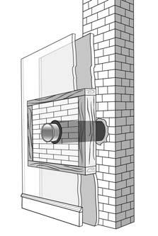In addition: All brick or cinder block chimneys should have clean out access with a tight fitting door. Masonry chimneys should have a wash at the top.