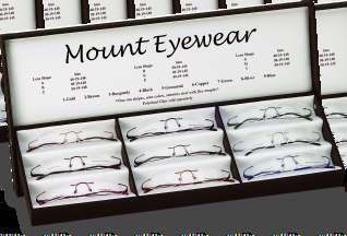 Classic STAINLESS STEEL TEMPLES Tuscany Mount Eyewear