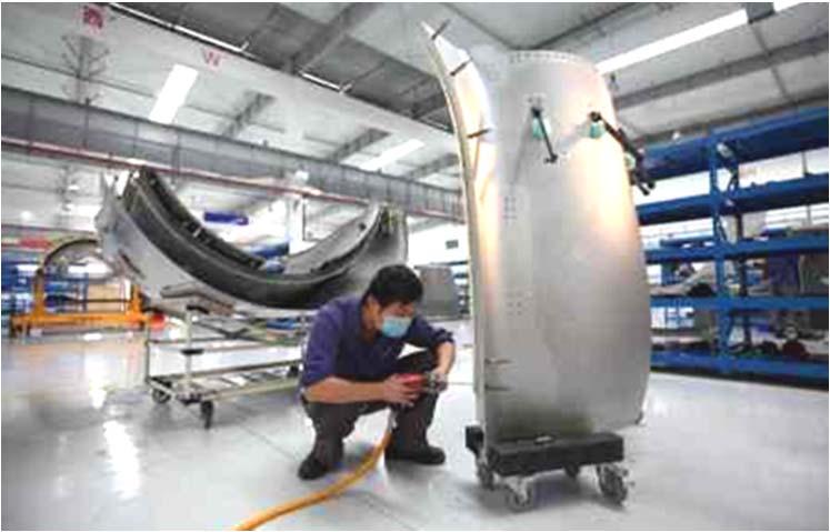 Component Services HAECO Spirit AeroSystems in Jinjiang, Mainland China, specialises in aerostructure repair and overhaul services, covering