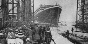 would overflow into the sixth, and when that section filled, water would overflow into the seventh, and so on. Shipping companies began building giant ocean liners.