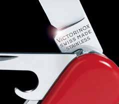 SWISS ARMY KNIFE CARE TIPS & INFORMATION ENVIRONMENTALLY CONSCIOUS Significant energy saving measures are taken at the Victorinox factory in Ibach, from recycling metal shavings to capturing and